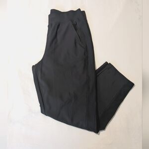 Old Navy High-Waisted Powersoft Taper Leg Pants Black Size Large